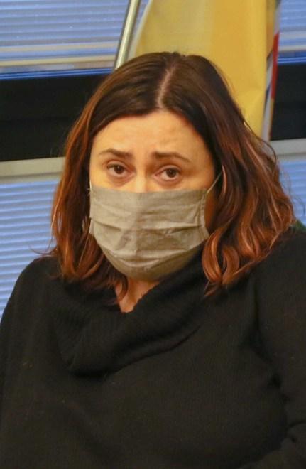 La sindaca di Cavriago Francesca Bedogni