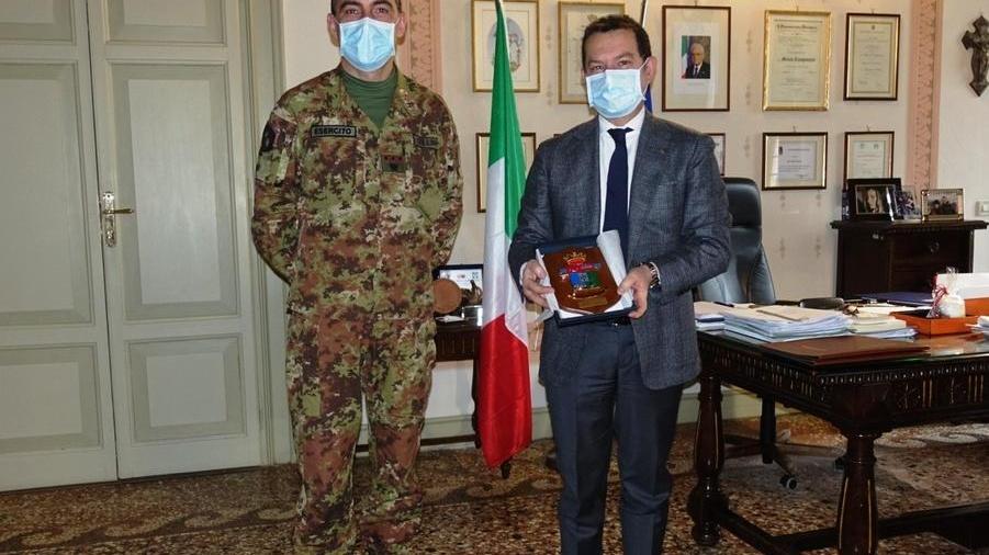 “Strade Sicure”, ieri il prefetto ha ricevuto il colonnello Collina