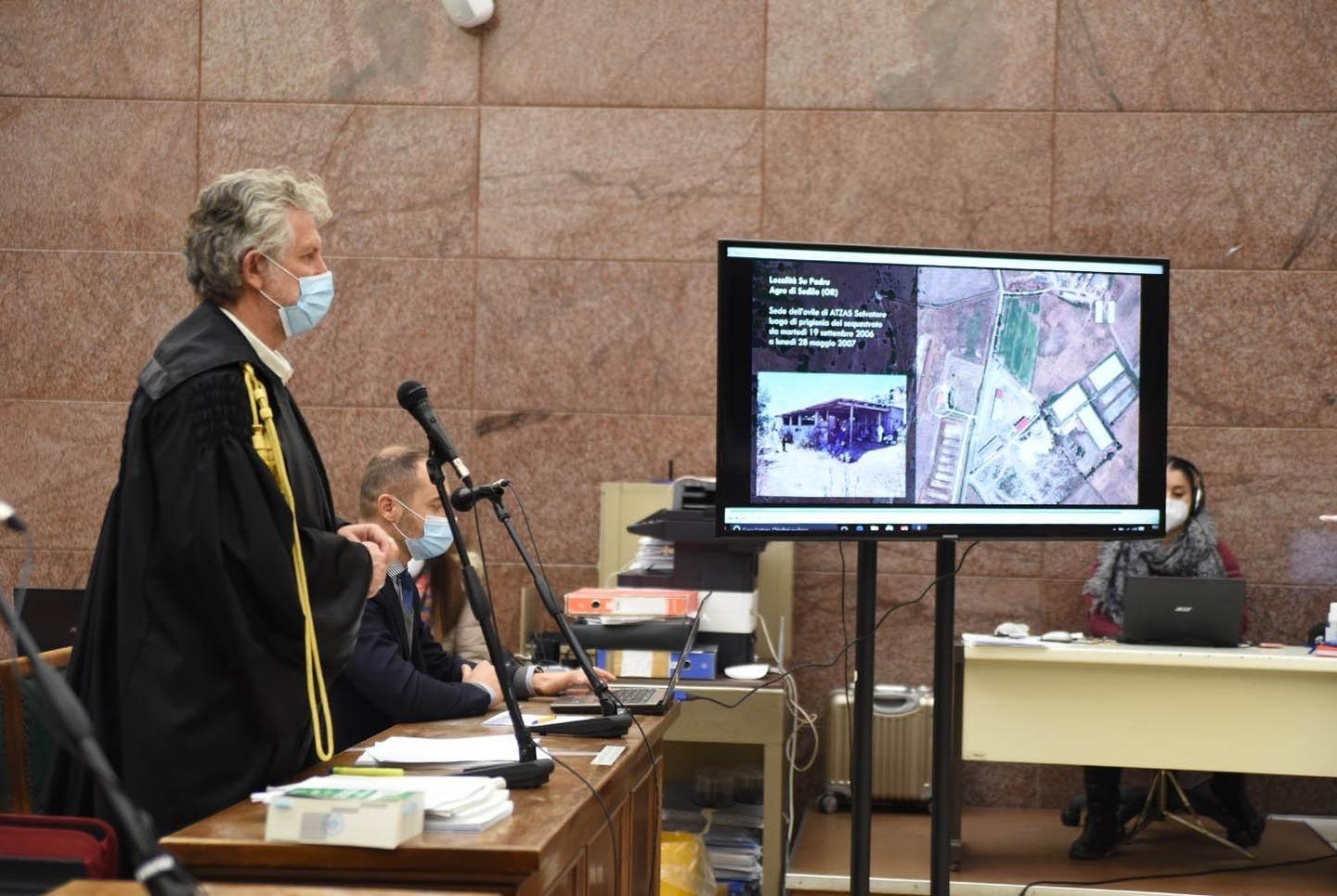 L'ex ostaggio Titti Pinna in aula a Sassari: «Una voce mi disse “scappa”» 