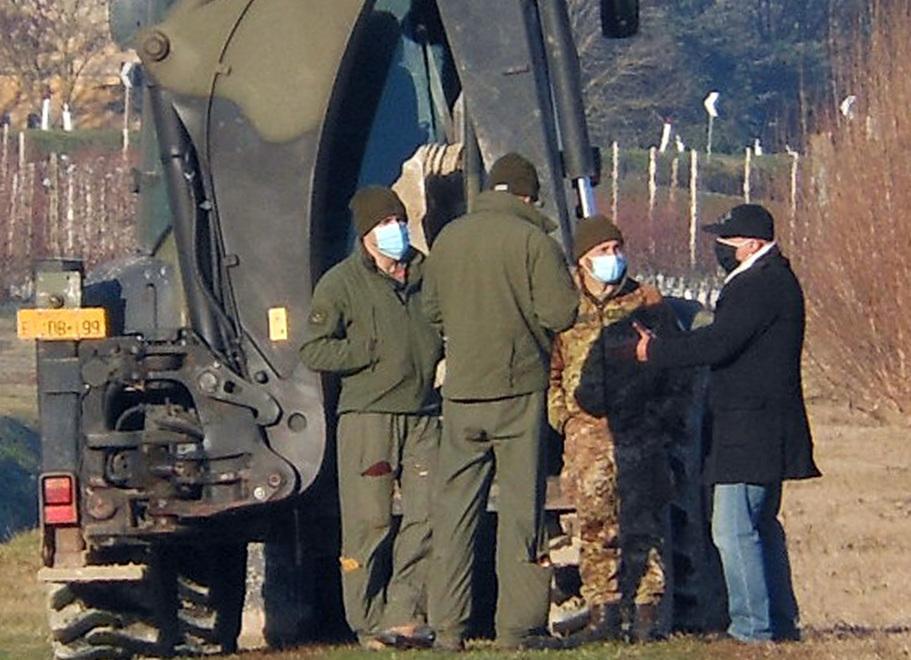 Bomba inesplosa a Boccaleone, piano d'evacuazione e taglio degli alberi per il recupero 