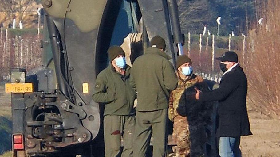 Bomba inesplosa a Boccaleone, piano d'evacuazione e taglio degli alberi per il recupero