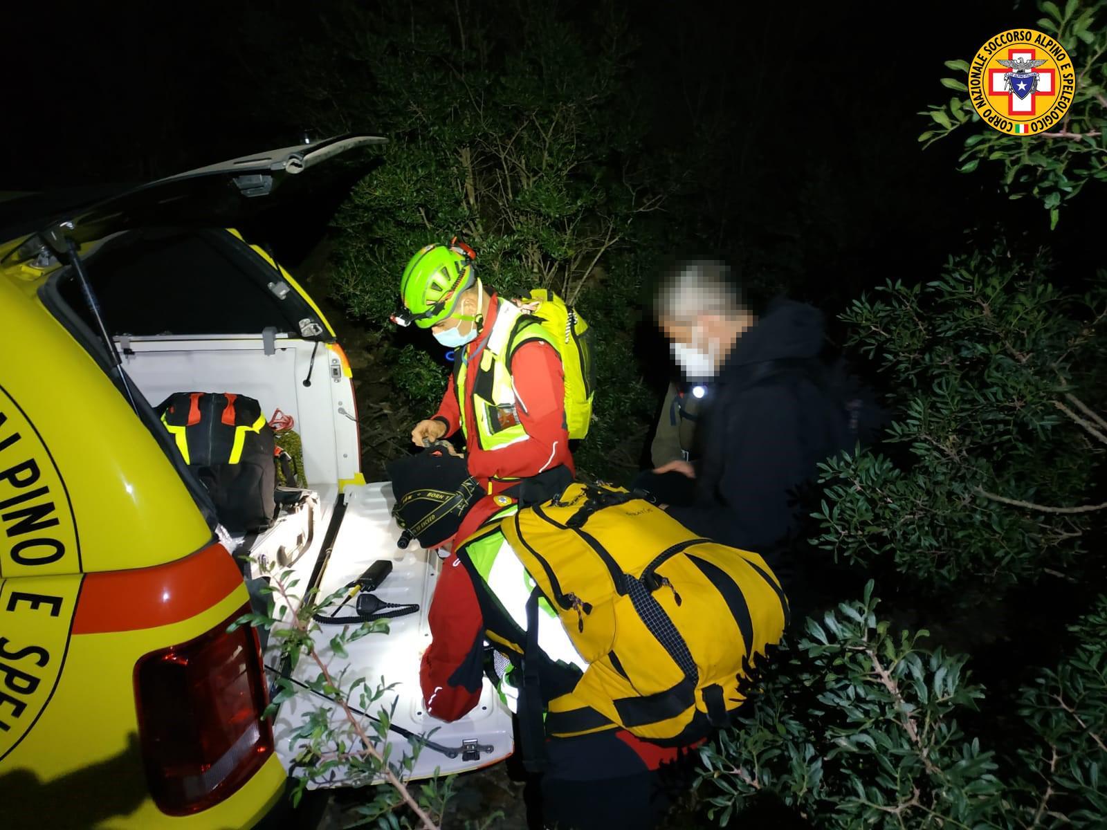 Due escursionisti si perdono nell'oasi di Monte Arcosu, salvati dal Soccorso Alpino