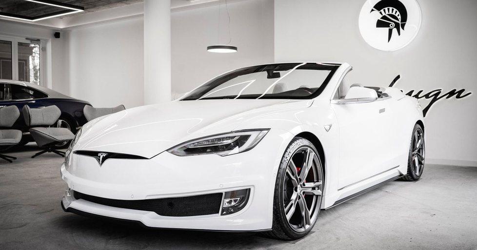 Ares lancia Tesla Model S