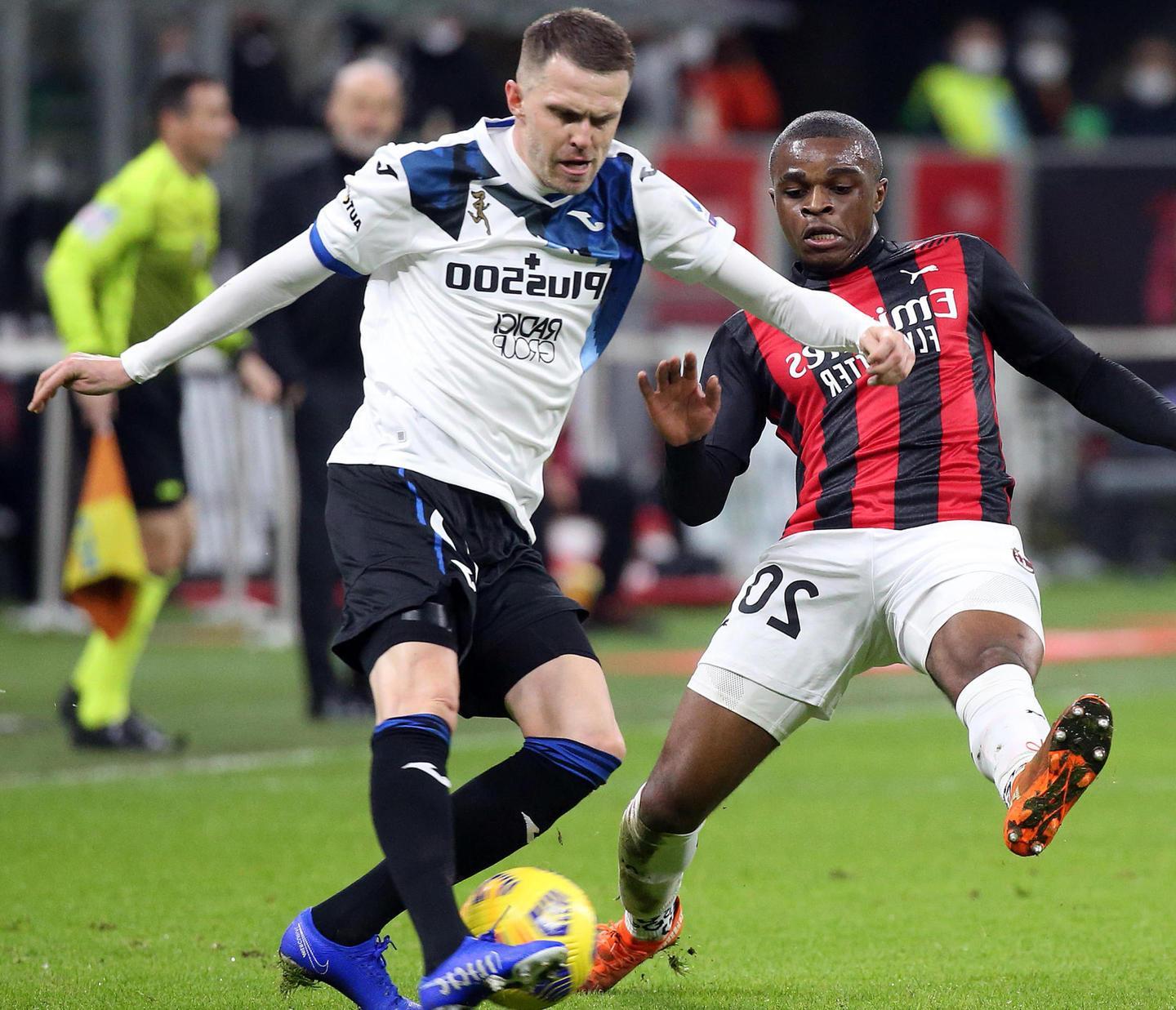 Milan campione d’inverno nonostante l’Atalanta 
