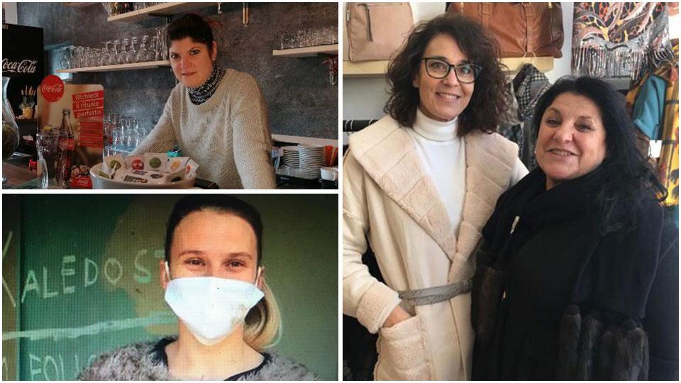 Carmen Aletta, Caterina Iannaccone e Stefania Colombini e Annette Marconi