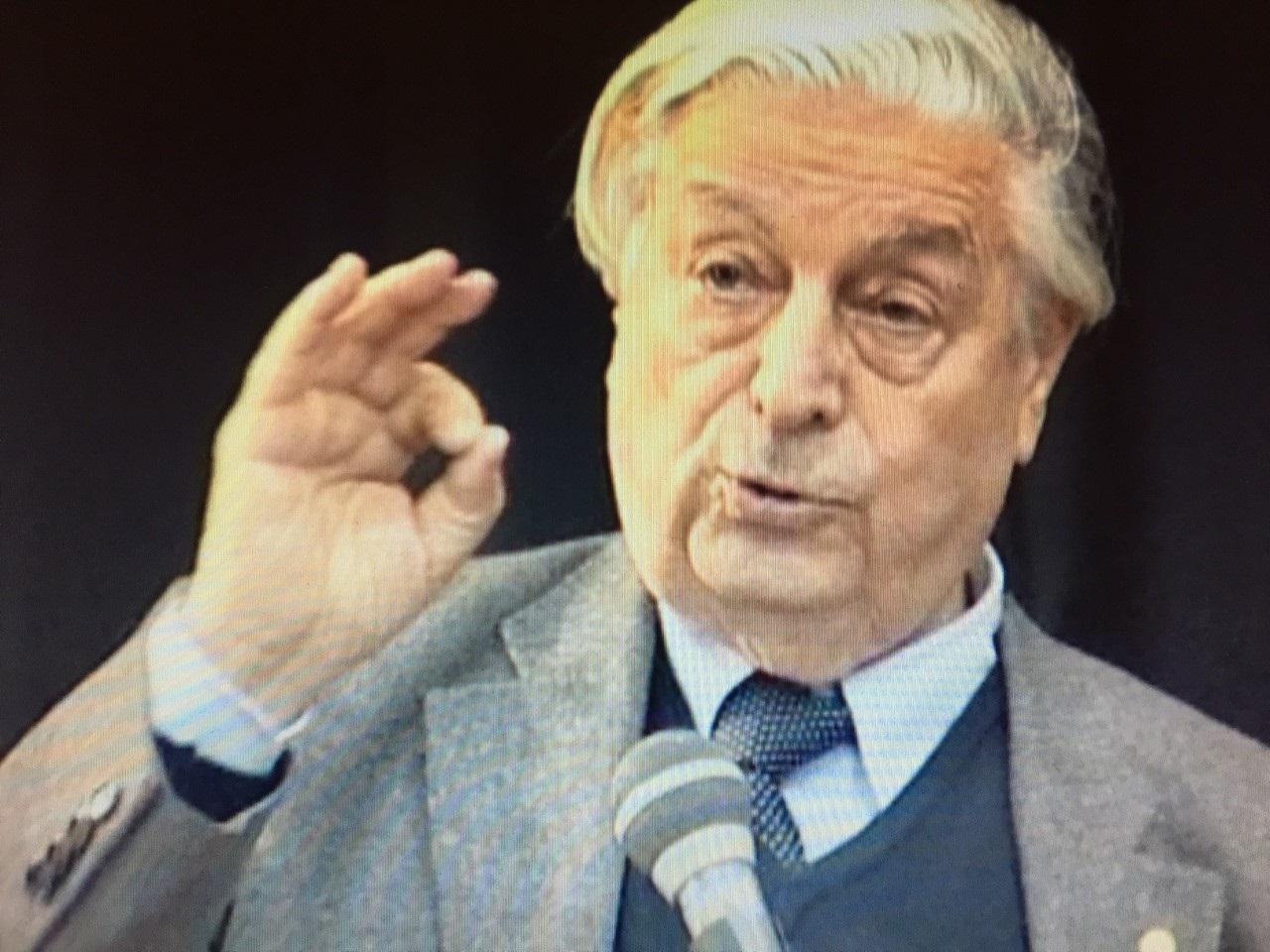Nedo Fiano uno dei sopravvissuti ad Auschwitz