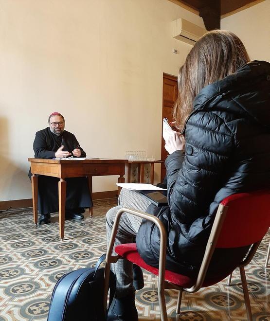 Patrono dei giornalisti, incontro col vescovo 