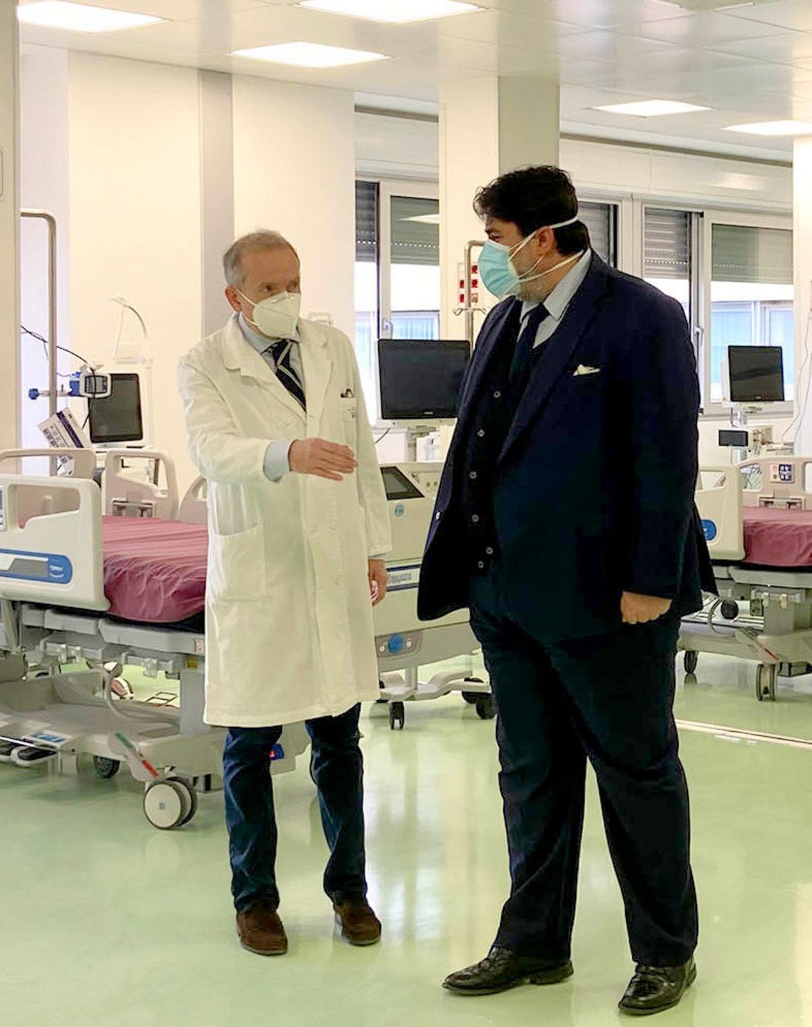 Terapia intensiva: ora i primi pazienti 