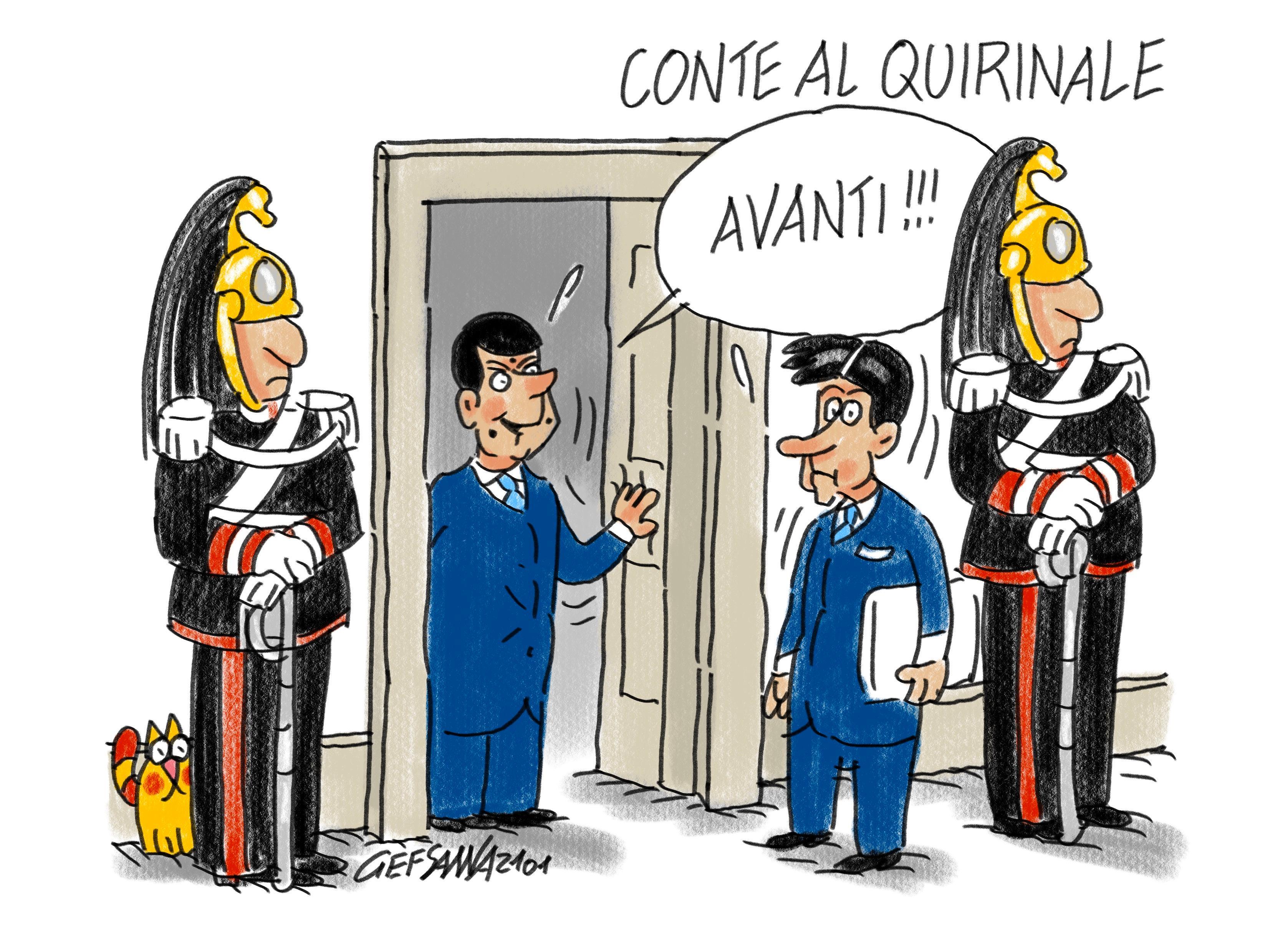 La vignetta di Gef 26 gennaio 2021