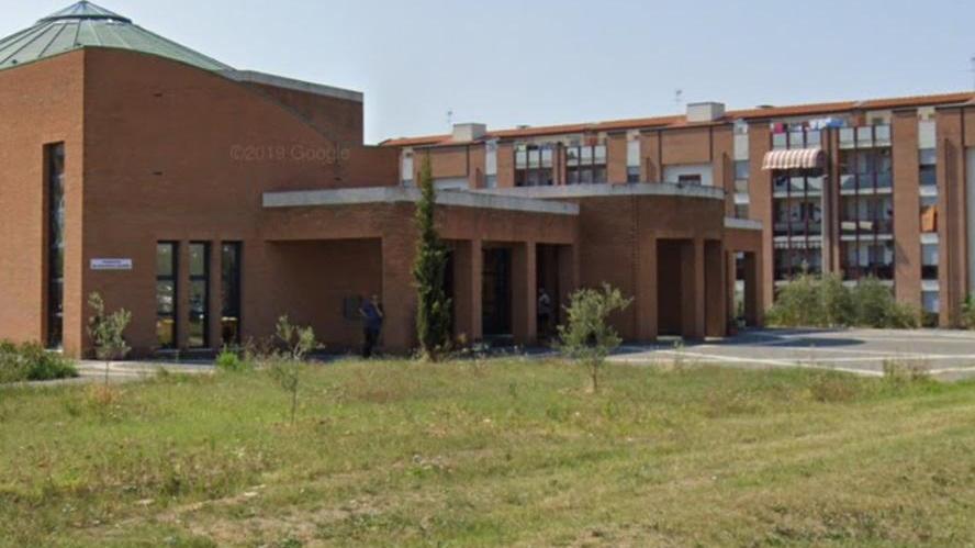 La chiesa della Santissima Annunziata al centro del rione Scopaia
