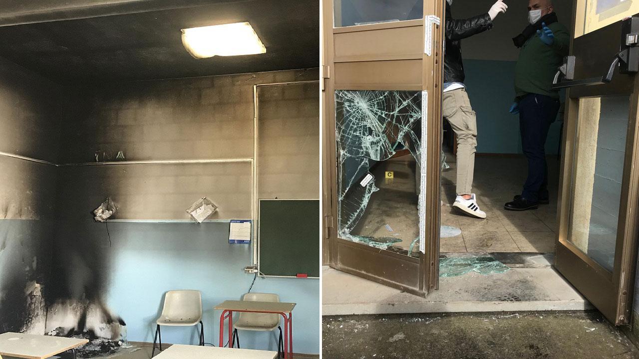 Tracce di sangue e impronte digitali: caccia ai vandali della scuola di Ribolla 