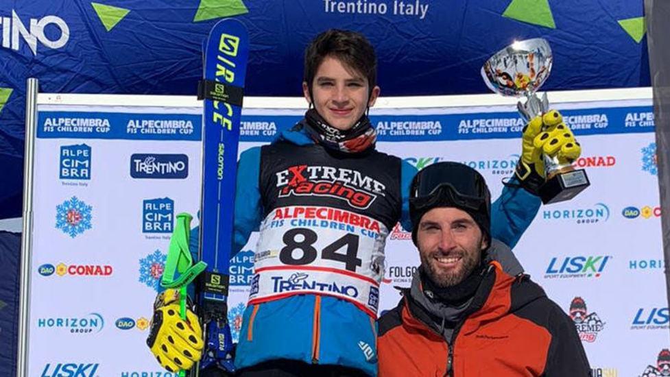 Andrea Passino super: trionfa nel gigante U14 al Trofeo Nazionale