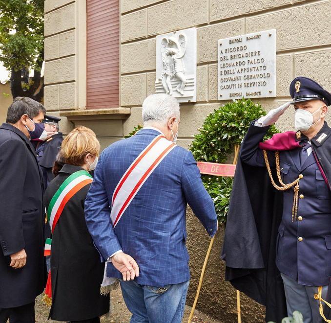 Commemorati i poliziotti Falco e Ceravolo 