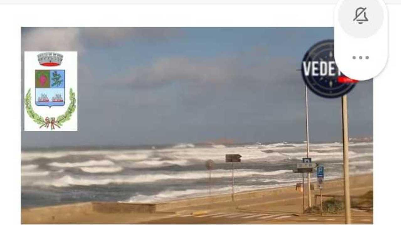 Vista sul mare in diretta a Li Junchi una web cam 