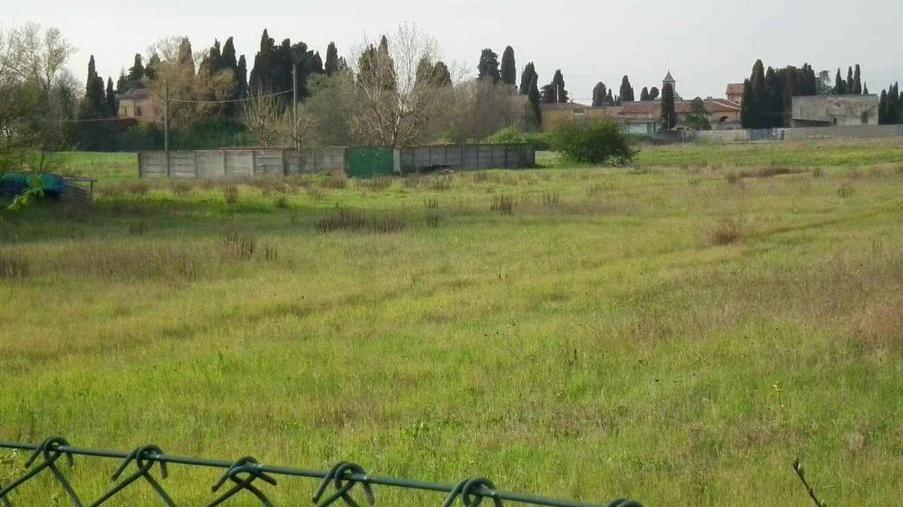 L’area di Gagno dove è prevista la cittadella dello sport