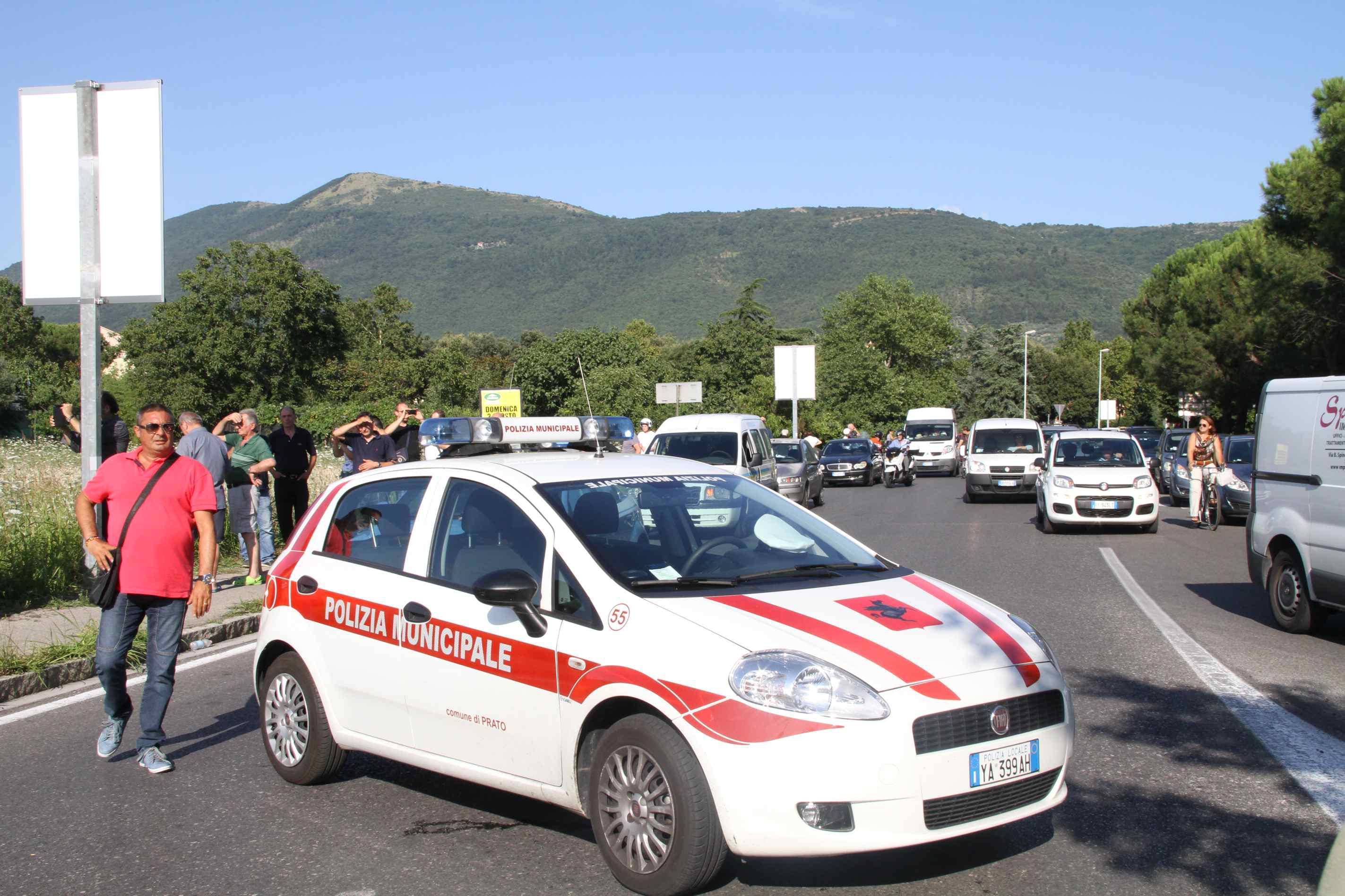 Un incidente in via Montalese (archivio)