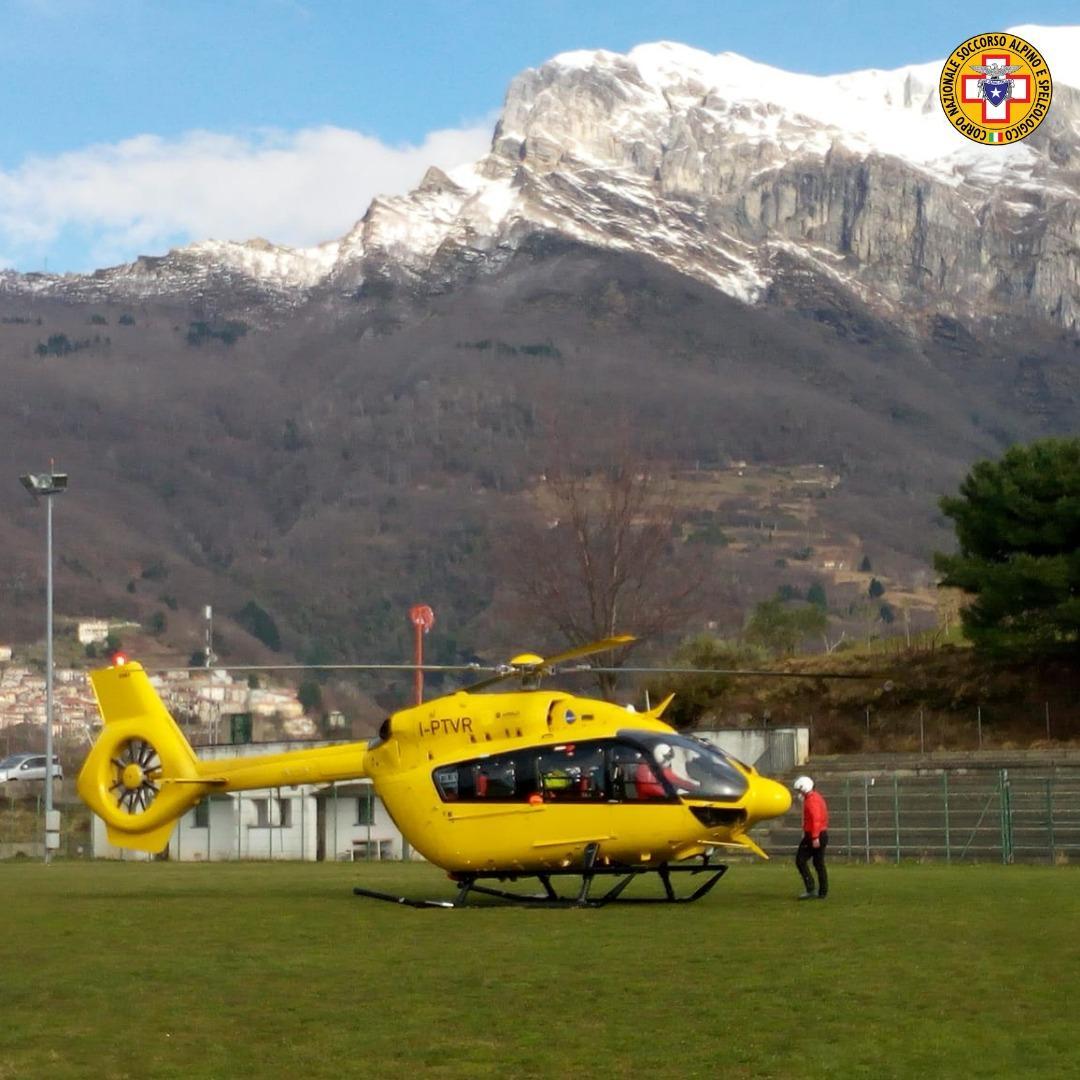 Paura per un escursionista scivolato sul monte Corchia