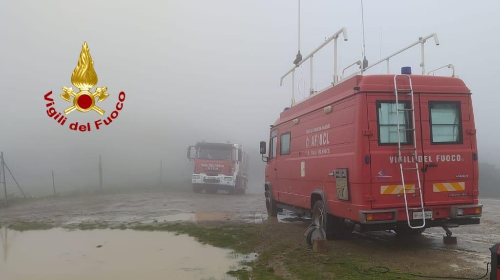 Escursionisti dispersi nei monti di Dolianova salvati dai vigili del fuoco