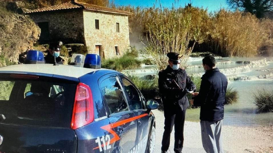 Multe a Saturnia, sanzione doppia al recidivo senza mascherina