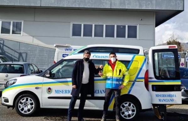 Un mezzo tutto nuovo per la Misericordia