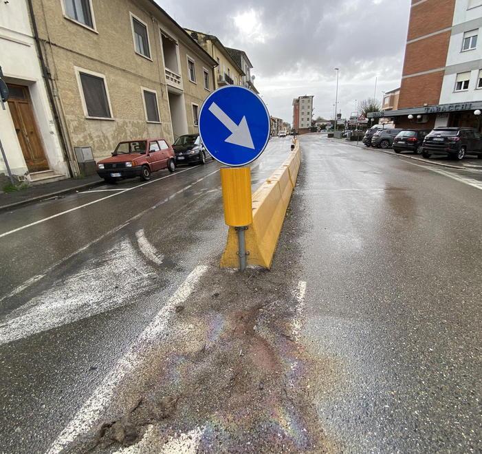 Barriera senza “scivolo” iniziale nuove indagini sullo spartitraffico 