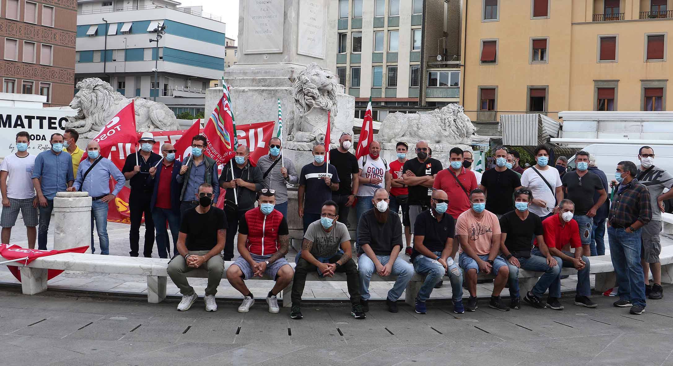 Una manifestazione Sanac