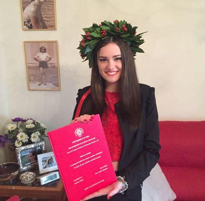 «Lo sport non è violenza» Martina e la sua tesi sulle gang