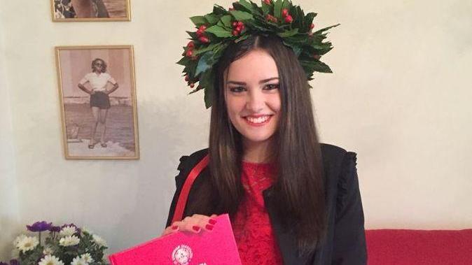 «Lo sport non è violenza» Martina e la sua tesi sulle gang