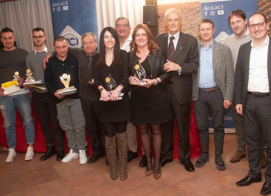 La premiazione del Rally Automobile Club Lucca in diretta streaming 