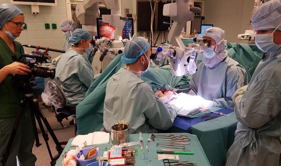 Doppio trapianto di mani, l’impresa del chirurgo sardo 