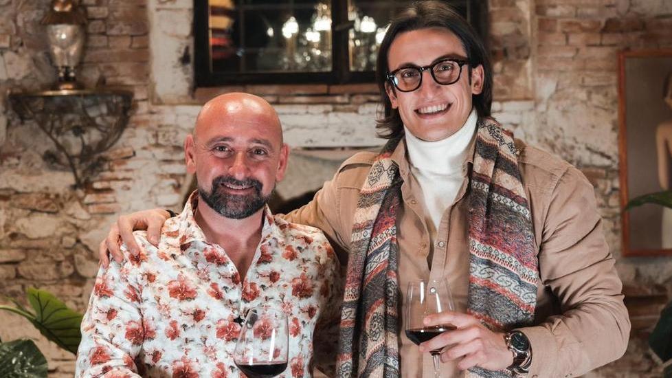 Da sinistra Paolo Bettini e Simone Sergio