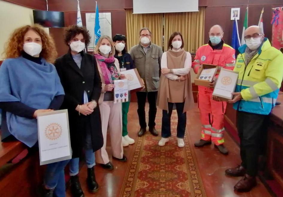 Dal Rotary Club apparecchi anti Covid a Rsa e associazioni