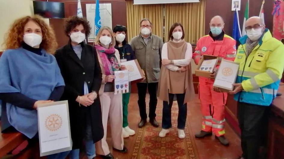 Dal Rotary Club apparecchi anti Covid a Rsa e associazioni
