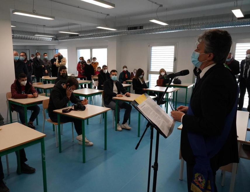 Maxi aule di 100 metri quadrati nella prima scuola anti-Covid 