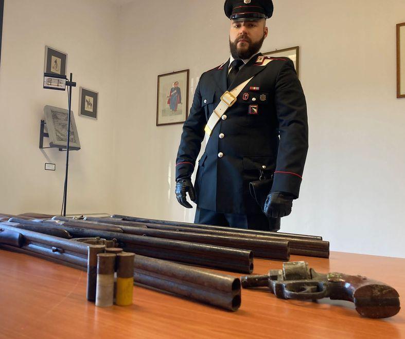 Armi e munizioni, il giudice scarcera il contadino 41enne 