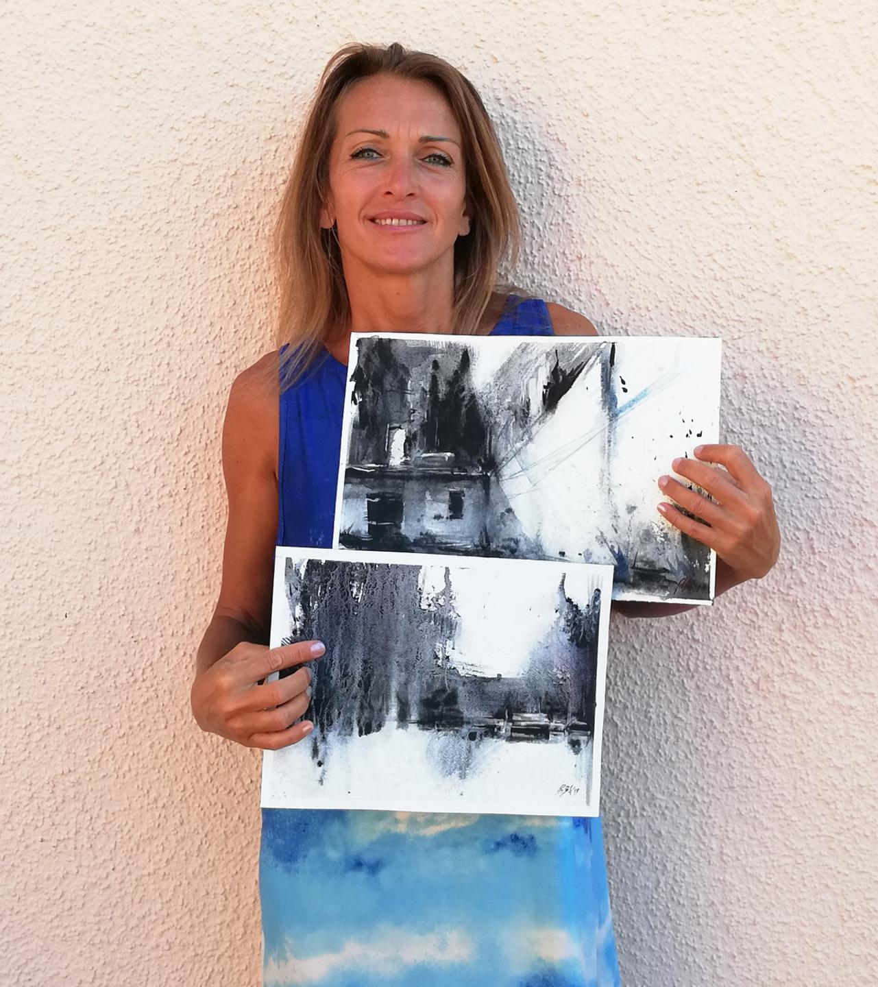 L’artista arrivata dal nord che illustra Olbia e gli olbiesi