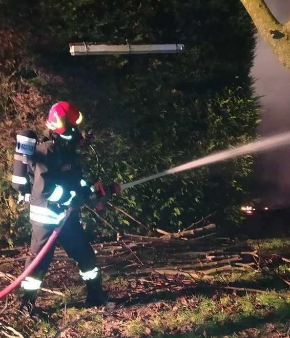 Bilancione di San Biagio, rogo doloso nella notte