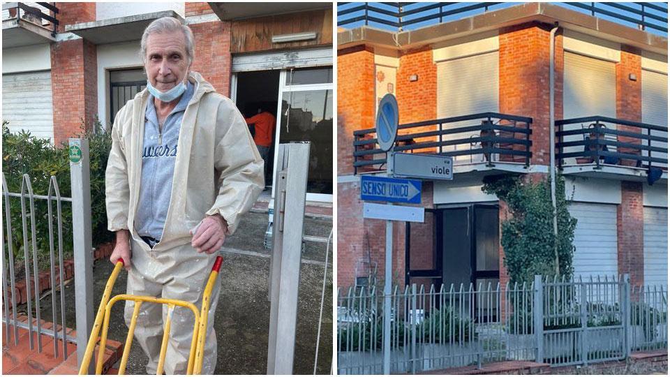 Hans Braun, l’uomo che ha dato l’allarme salvando dal soffocamento il 46enne di Tirrenia e l’abitazione la cui cucina è andata a fuoco
