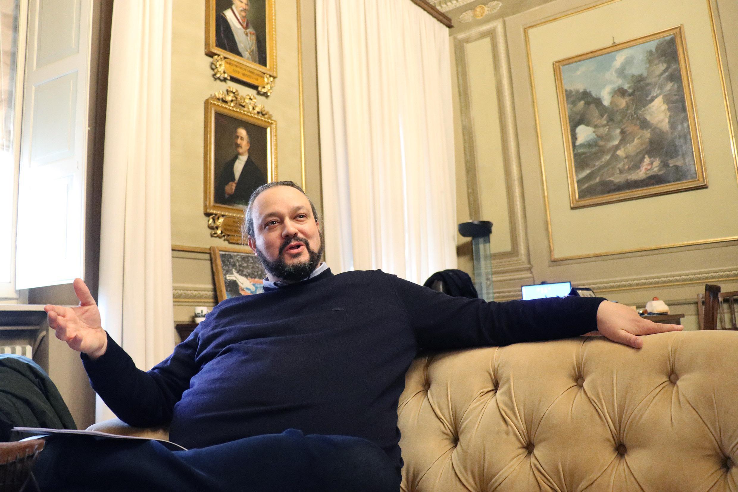 Alan Fabbri, sindaco di Ferrara