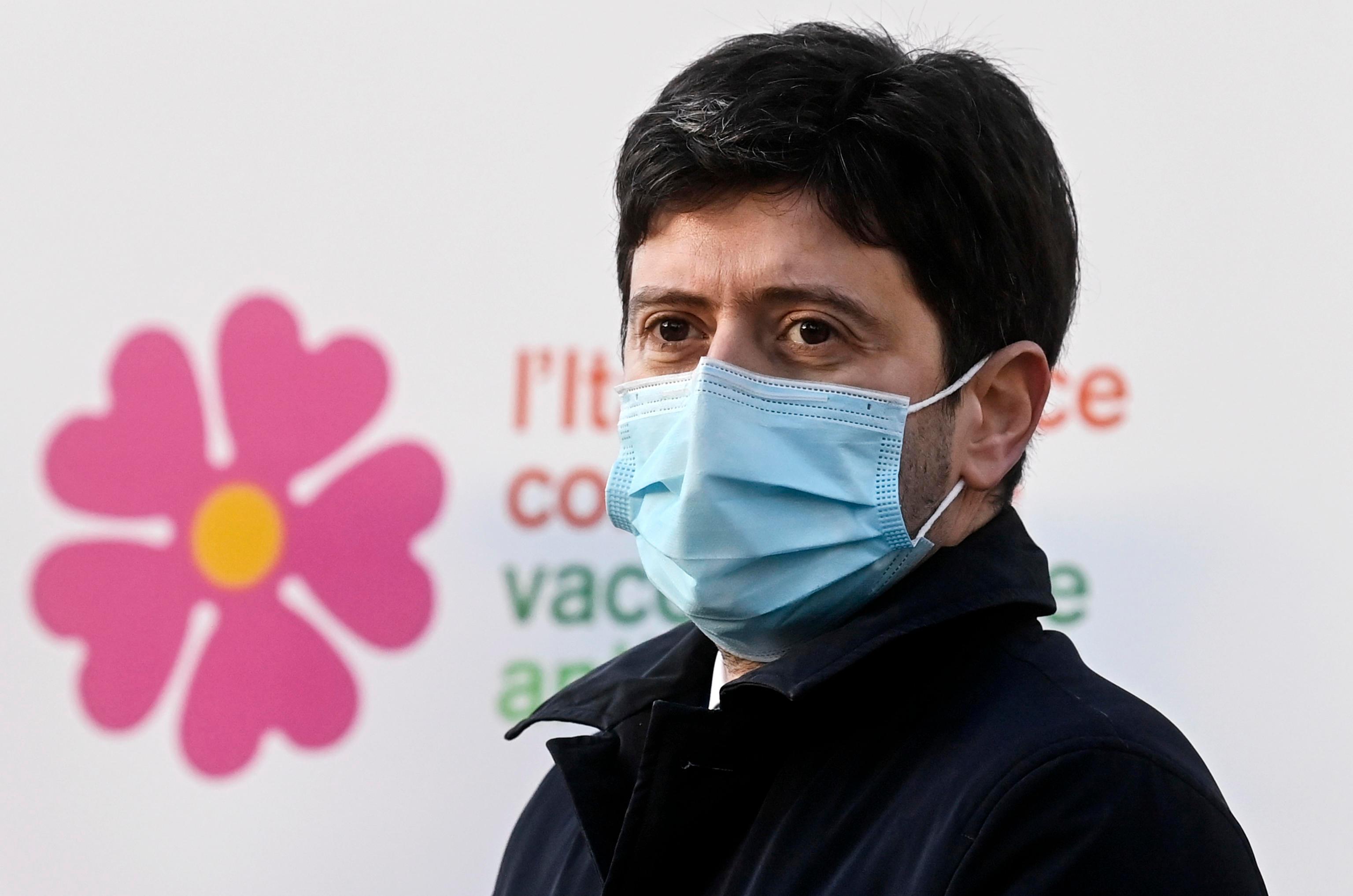 Il ministro Roberto Speranza