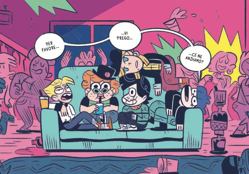 Arriva “Party Hard” Francesco Guarnaccia e la festa pazza raccontata a fumetti 