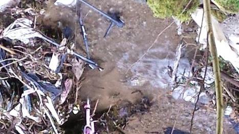 Rio Certosa a Farneta trasformato in discarica