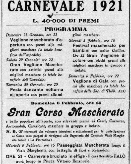 Quando cent’anni fa la musica e il ballo conquistarono i corsi mascherati