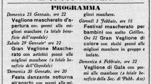 Quando cent’anni fa la musica e il ballo conquistarono i corsi mascherati