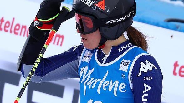 Sofia Goggia cade: distorsione e tanta paura per i Mondiali