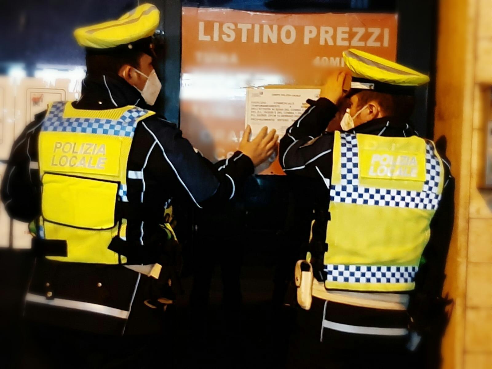 Vignola, la polizia locale chiude un centro di benessere