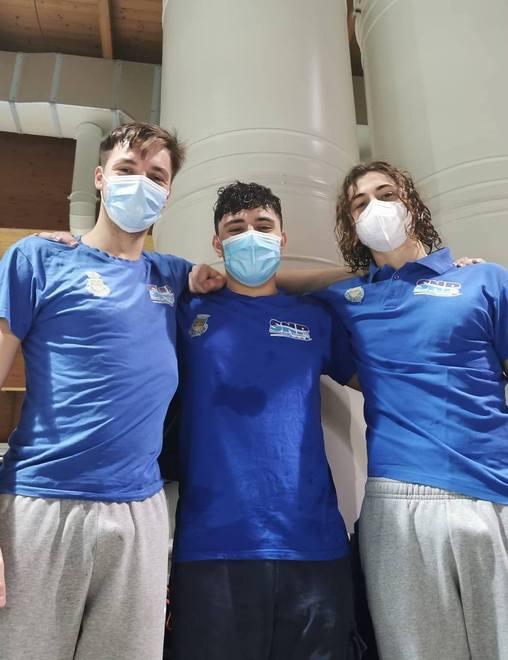 Società nuoto Piombino Atleti in gran forma in vista dei regionali 