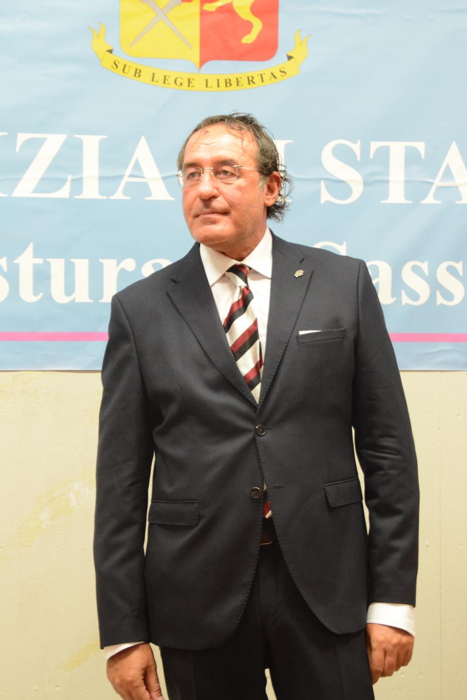 Il questore di Sassari, Luigi Sanfilippo