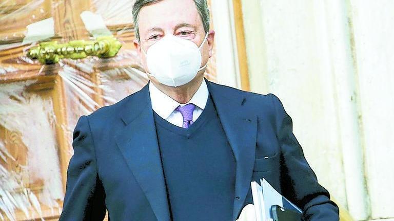 Il Presidente del Consiglio, Mario Draghi