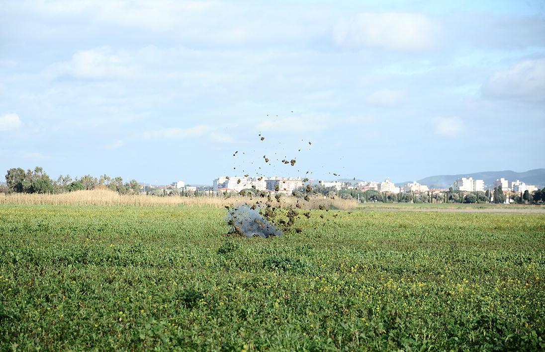 Passante trova due ordigni bellici nella pineta di Cecina: gli artificieri li fanno esplodere 